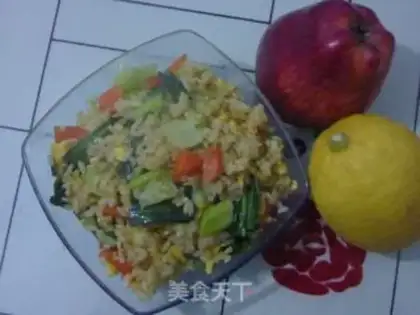Make Gold egg fried rice step 9