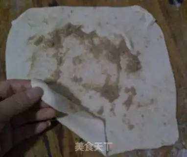 Make Onion toast hand tore step 5