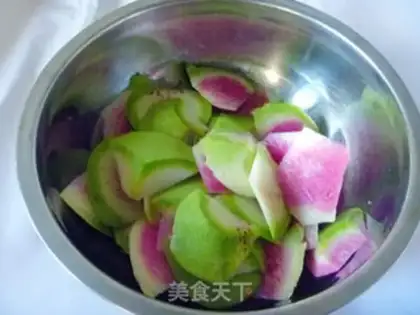 Make A radish step 1
