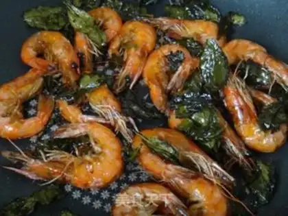 Make Tea shrimp step 4