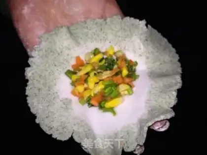 Make Crystal vegetable packs step 2