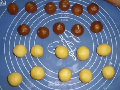 Make Almond peaches step 8