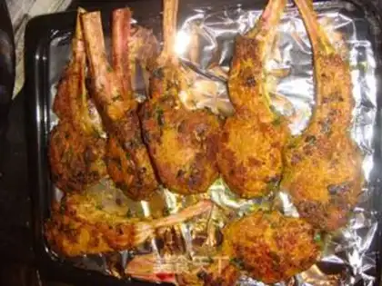Make Mango mint lamb chop step 14