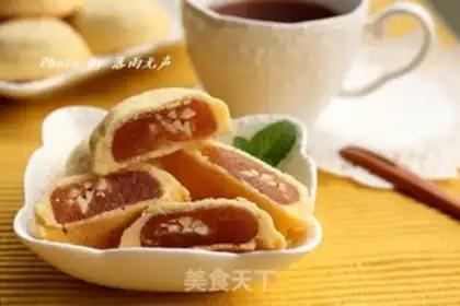 Make Almond peaches step 15