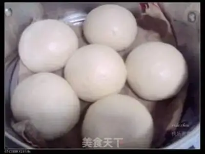 Make Snow buns step 5