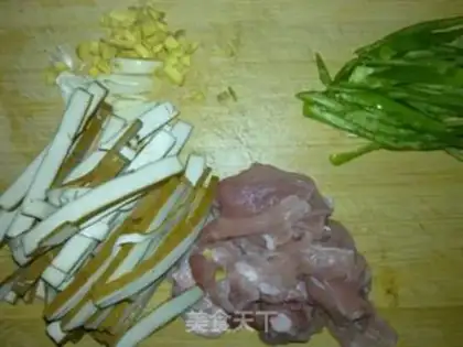Make Scrambled beans step 0