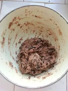Make Black chocolate soft cookies step 17