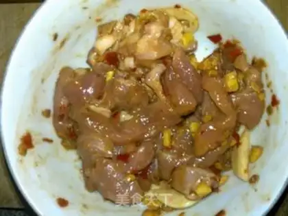 Make Scrambled beans step 1