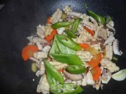 Make Red squid step 8