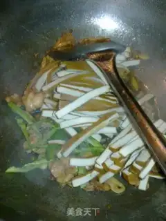 Make Scrambled beans step 3