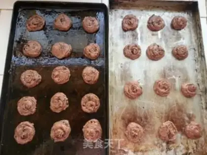Make Black chocolate soft cookies step 21