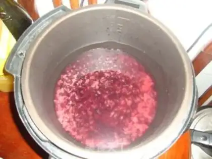 Make Red-tree rice step 1