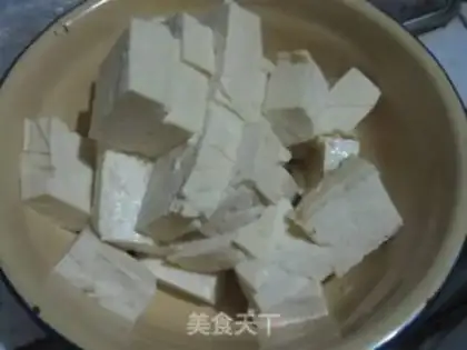 Make Tofu with the mushrooms step 0