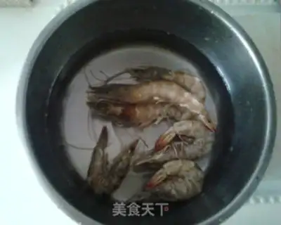 Make Noodles for fresh shrimp step 3