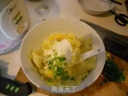 Make Fried potatoes step 4