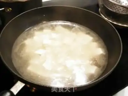 Make Oily tofu step 3