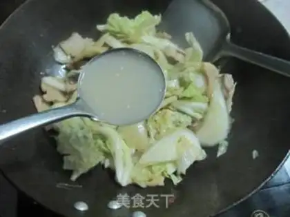 Make Tofu with the mushrooms step 9