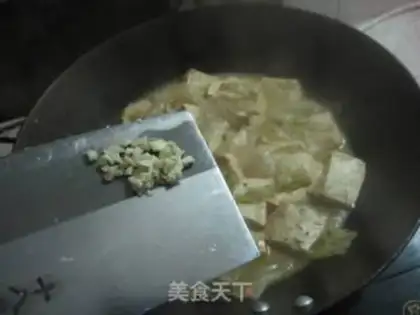 Make Tofu with the mushrooms step 13
