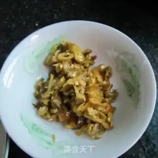 Make Sour spicy tofu step 1