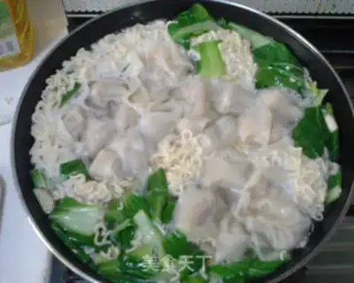 Make Noodles for fresh shrimp step 13