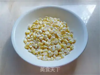 Make Gold sand corn step 1