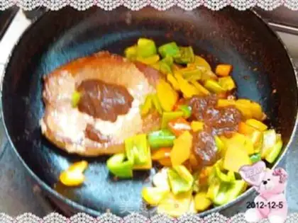 Make Fried steak step 8