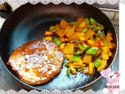 Make Fried steak step 9