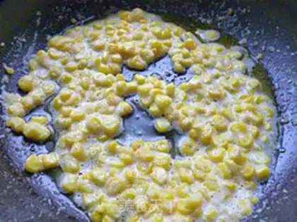 Make Gold sand corn step 7