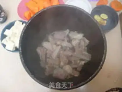 Make Carrot lamb chops step 3