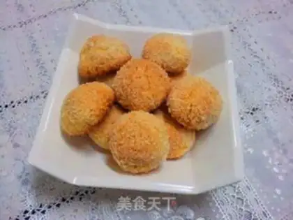 Make Coconut ball step 11