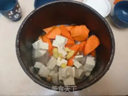 Make Carrot lamb chops step 5