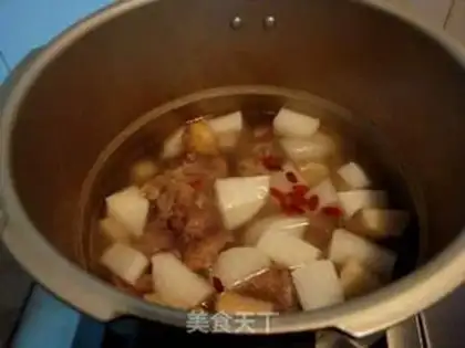 Make The radish potion chops step 5