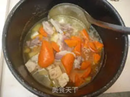 Make Carrot lamb chops step 8