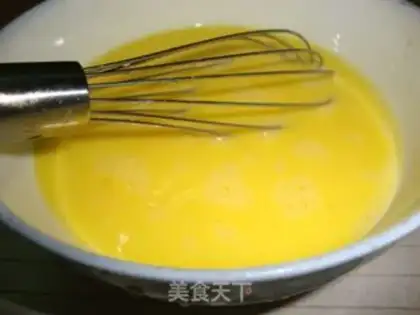 Make Egg dumplings step 1