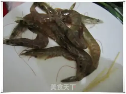 Make Emerald shrimp step 0