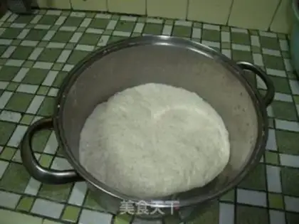 Make Red corn buns step 1