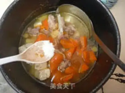 Make Carrot lamb chops step 9