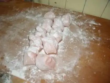 Make Red corn buns step 6