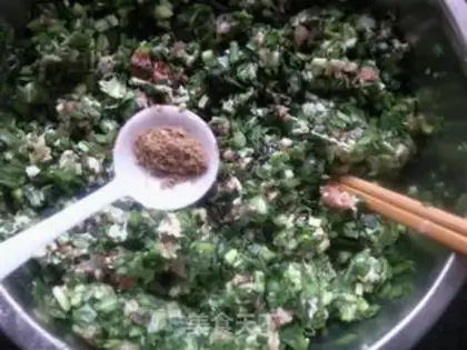 Make Pork dumplings step 2