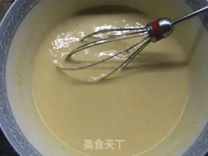 Make Gold eggcake step 3