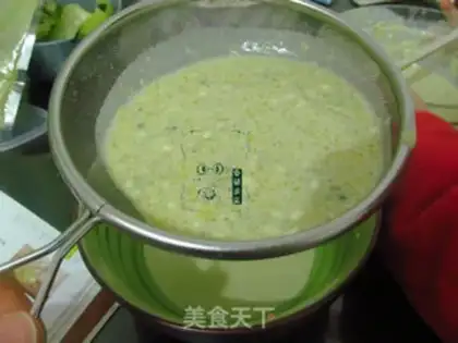 Make Peach bean step 4