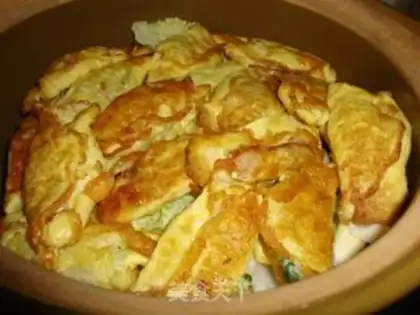 Make Egg dumplings step 11