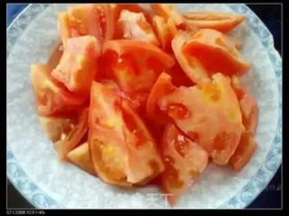 Make Tomato eggs step 0