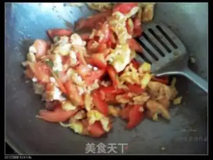 Make Tomato eggs step 5