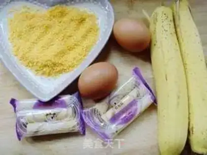 Make Souffle banana rolls step 0
