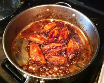 Make Coke chicken wings step 5