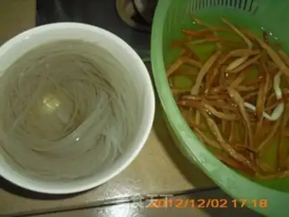Make Powdered fish step 1