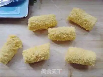Make Souffle banana rolls step 10