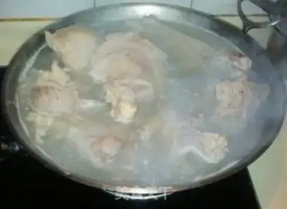Make Red-oiled sour rice line step 2