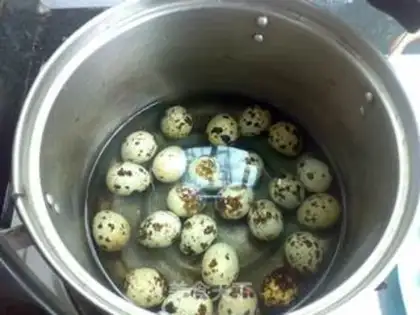 Make Mushroom quail egg step 1